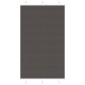 vidaXL Πλισέ περσίδα Μαύρο 115x200 cm Πλάτος υφάσματος 114,4 cm