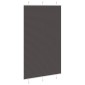 vidaXL Πλισέ περσίδα Μαύρο 120x200 cm Πλάτος υφάσματος 119,4 cm