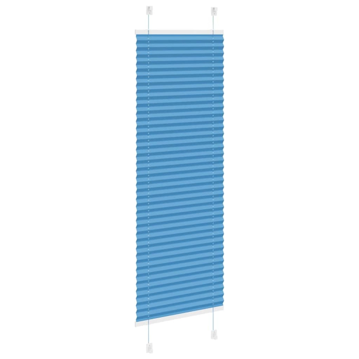 vidaXL Πλισέ Στόρι Μπλε 40x150 εκ. Πλάτος Υφάσματος 39,4 εκ. Πολυεστέρας