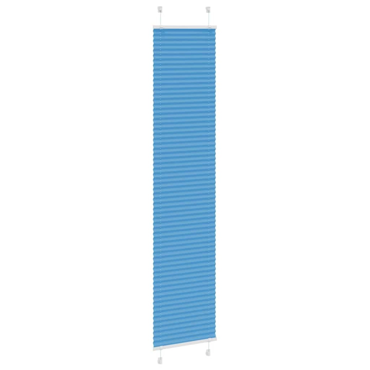 vidaXL Πλισέ Στόρι Μπλε 40x200 εκ. Πλάτος Υφάσματος 39,4 εκ. Πολυεστέρας
