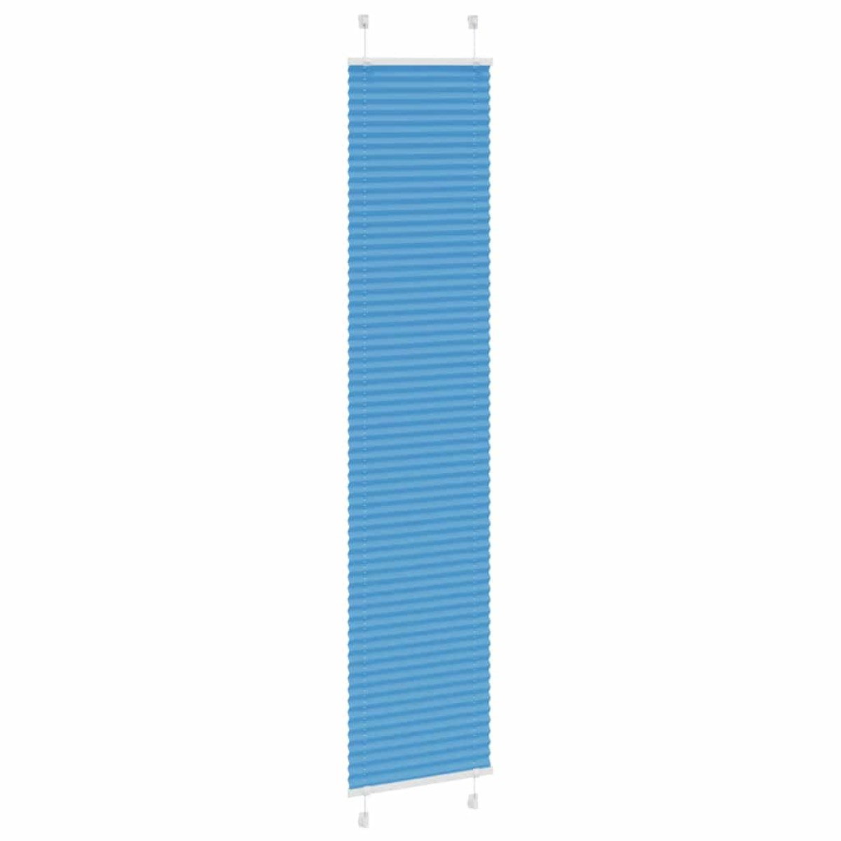 vidaXL Πλισέ Στόρι Μπλε 50x200 εκ. Πλάτος Υφάσματος 49,4 εκ. Πολυεστέρας