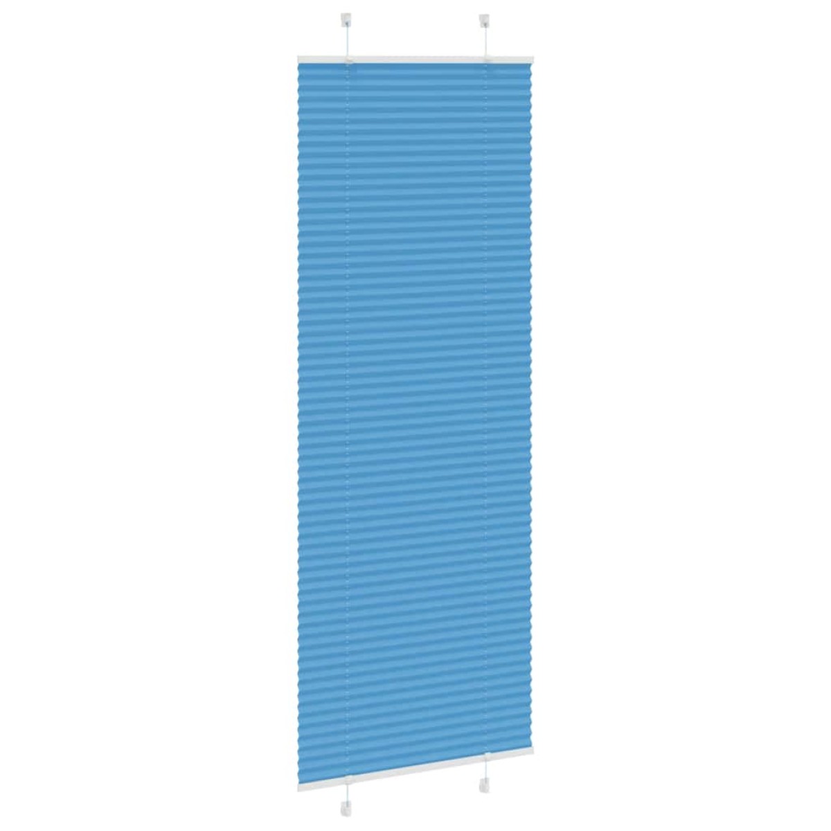 vidaXL Πλισέ Στόρι Μπλε 70x200 εκ. Πλάτος Υφάσματος 69,4 εκ. Πολυεστέρας