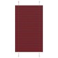 vidaXL Πλισέ περσίδα Μπορντό κόκκινο 70x150 cm Πλάτος υφάσματος