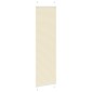 vidaXL Πλισέ Στόρι Κρεμ 55x200 εκ. Πλάτος Υφάσματος 54,4 εκ. Πολυεστέρας