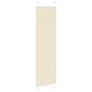 vidaXL Πλισέ Στόρι Κρεμ 55x200 εκ. Πλάτος Υφάσματος 54,4 εκ. Πολυεστέρας
