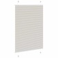 vidaXL Πλισέ περσίδα ανοιχτό γκρι 100x150 cm Πλάτος υφάσματος 99,4 cm