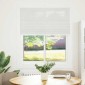 vidaXL Πλισέ περσίδα ανοιχτό γκρι 110x150 cm Πλάτος υφάσματος 109,4 cm