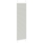 vidaXL Πλισέ περσίδα ανοιχτό γκρι 55x200 cm Πλάτος υφάσματος 54,4 cm