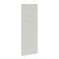 vidaXL Πλισέ περσίδα ανοιχτό γκρι 75x200 cm Πλάτος υφάσματος 74,4 cm