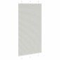 vidaXL Πλισέ περσίδα ανοιχτό γκρι 110x200 cm Πλάτος υφάσματος 109,4 cm