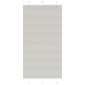vidaXL Πλισέ περσίδα ανοιχτό γκρι 110x200 cm Πλάτος υφάσματος 109,4 cm