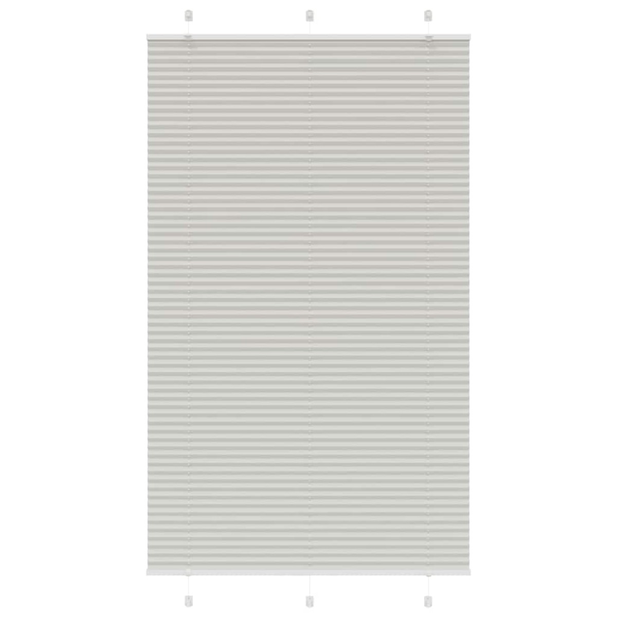 vidaXL Roller Blind Blackout ανοιχτό γκρι 115x200 cm Πλάτος υφάσματος
