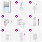 vidaXL Πλισέ Στόρι Πετρόλ Πράσινο 50x200 εκ. Πλάτος Υφάσματος 49,4 εκ. Πολυεστέρας