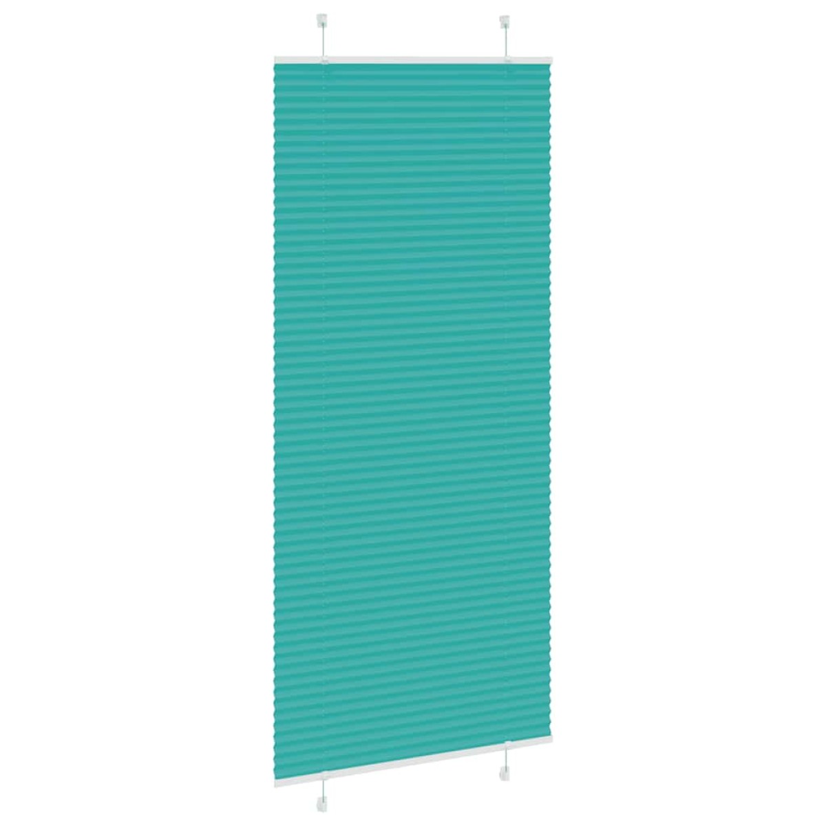 vidaXL Πλισέ Στόρι Πετρόλ 95x200 εκ. Πλάτος Υφάσματος 94,4 εκ. Πολυεστέρας