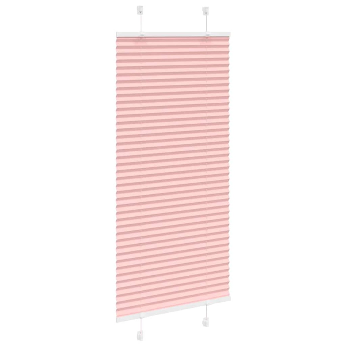 vidaXL Πλισέ Στόρι Ροζ 60x150 εκ. Πλάτος Υφάσματος 59,4 εκ. Πολυεστέρας