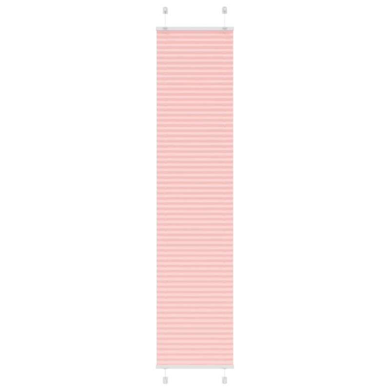 vidaXL Πλισέ Στόρι Ροζ 50x200 εκ. Πλάτος Υφάσματος 49,4 εκ. Πολυεστέρας