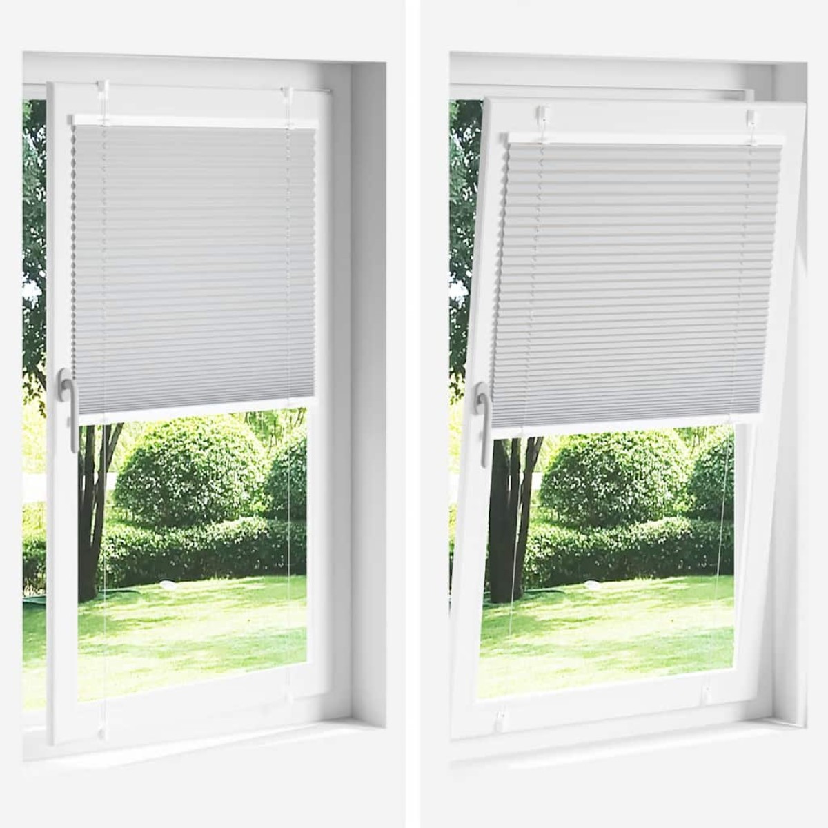 vidaXL Πλισέ Στόρι Ροζ 80x200 εκ. Πλάτος Υφάσματος 79,4 εκ. Πολυεστέρας