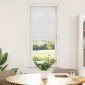 vidaXL Πλισέ περσίδα Λευκό 40x150 cm Πλάτος υφάσματος 39,4 cm