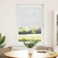 vidaXL Πλισέ περσίδα Λευκό 70x150 cm Πλάτος υφάσματος 69,4 cm