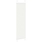vidaXL Πλισέ περσίδα Λευκό 55x200 cm Πλάτος υφάσματος 54,4 cm