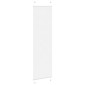 vidaXL Πλισέ περσίδα Λευκό 60x200 cm Πλάτος υφάσματος 59,4 cm