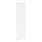 vidaXL Πλισέ περσίδα Λευκό 65x200 cm Πλάτος υφάσματος 64,4 cm