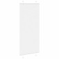 vidaXL Πλισέ περσίδα Λευκό 85x200 cm Πλάτος υφάσματος 84,4 cm