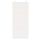 vidaXL Πλισέ περσίδα Λευκό 85x200 cm Πλάτος υφάσματος 84,4 cm