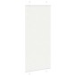 vidaXL Πλισέ περσίδα Λευκό 95x200 cm Πλάτος υφάσματος 94,4 cm