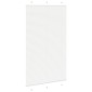 vidaXL Πλισέ περσίδα Λευκό 115x200 cm Πλάτος υφάσματος 114,4 cm