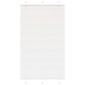 vidaXL Πλισέ περσίδα Λευκό 120x200 cm Πλάτος υφάσματος 119,4 cm