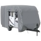 vidaXL Κάλυμμα τροχόσπιτου Γκρι 460x250x220 cm Μη υφασμένο ύφασμα