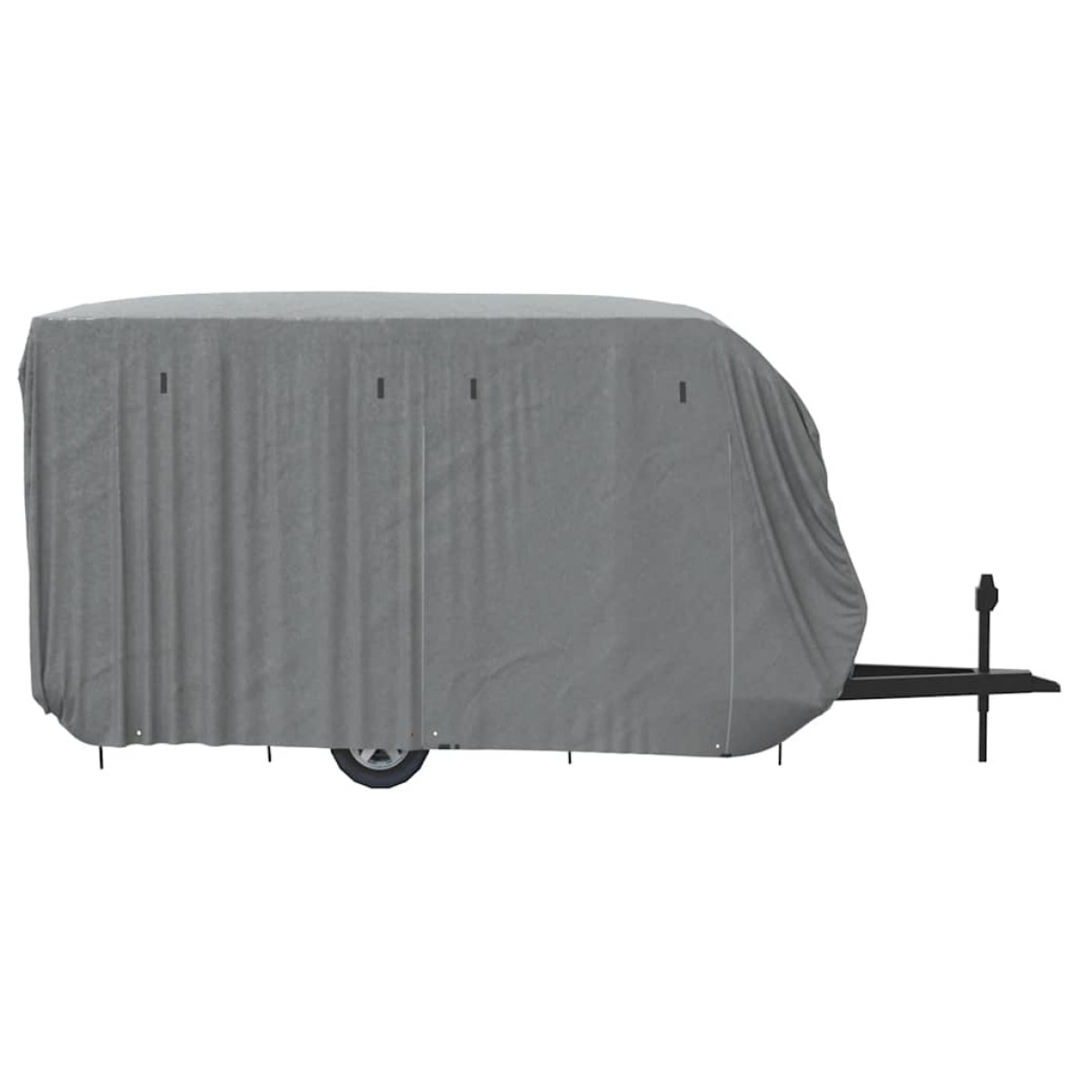 vidaXL Κάλυμμα τροχόσπιτου Γκρι 460x250x220 cm Μη υφασμένο ύφασμα