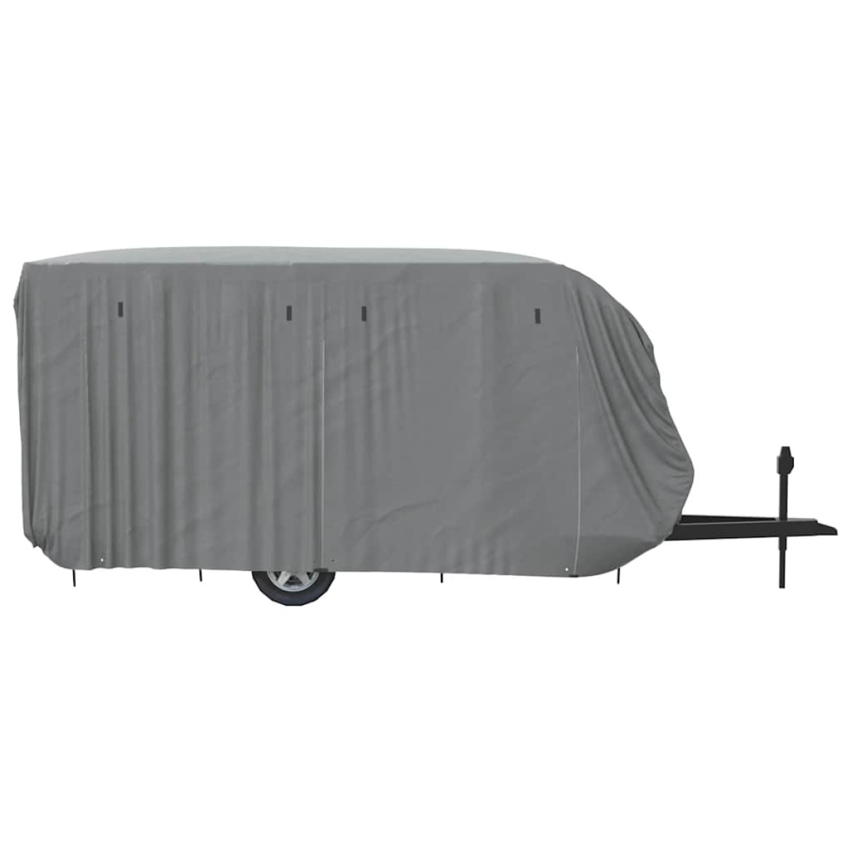vidaXL Κάλυμμα τροχόσπιτου Γκρι 550x250x220 cm Μη υφασμένο ύφασμα
