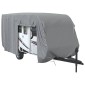 vidaXL Κάλυμμα τροχόσπιτου Γκρι 610x250x220 cm Μη υφασμένο ύφασμα