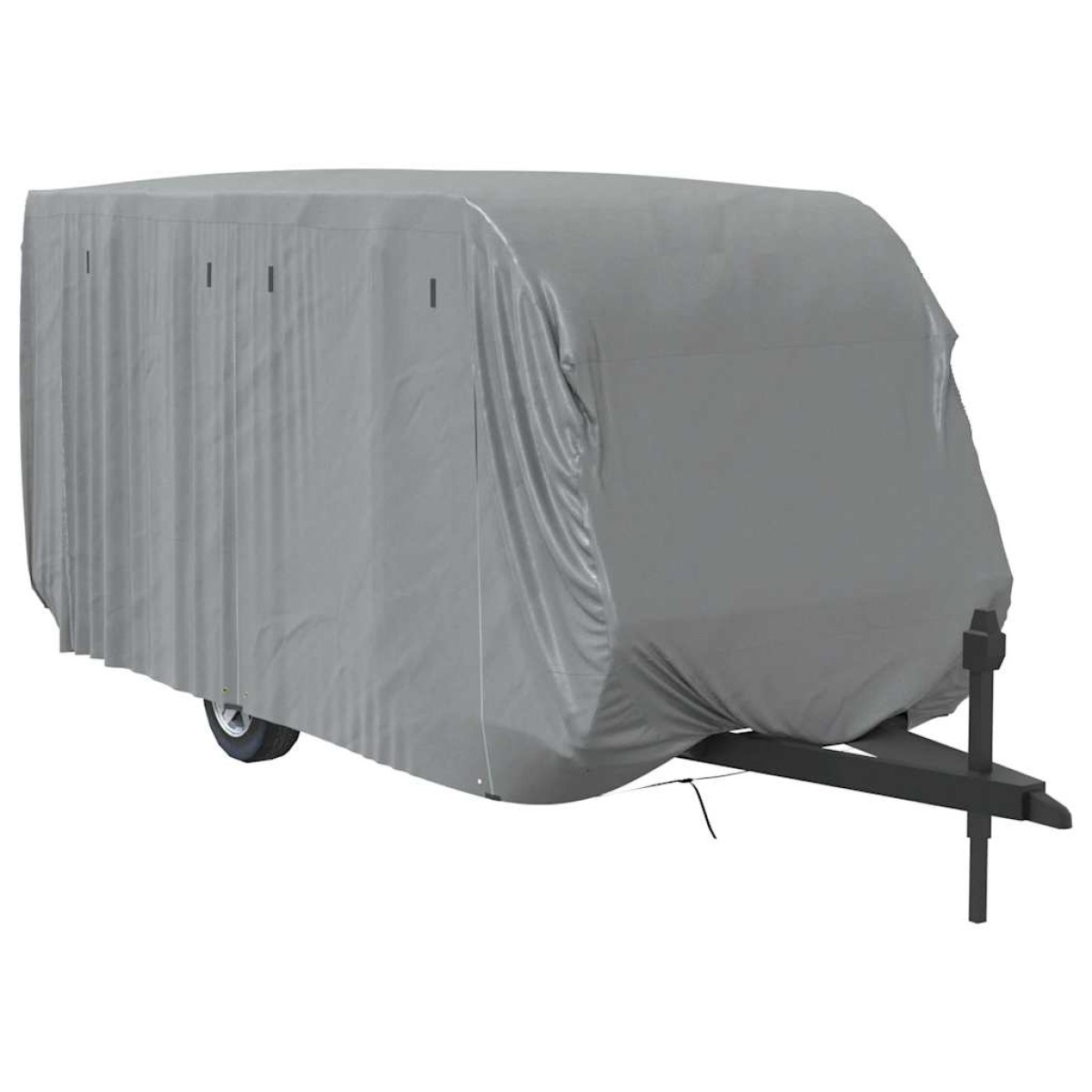 vidaXL Κάλυμμα τροχόσπιτου Γκρι 670x250x220 cm Μη υφασμένο ύφασμα