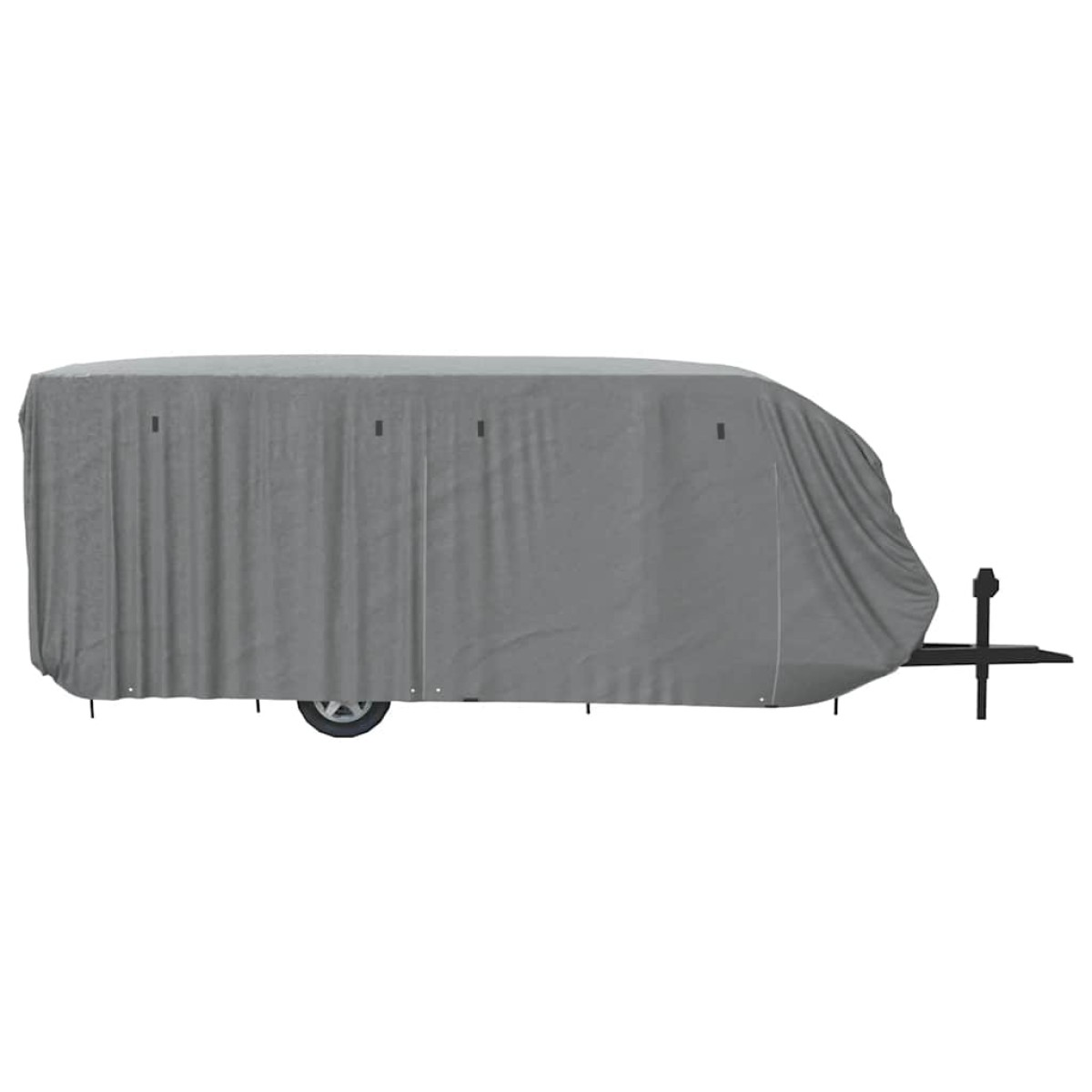 vidaXL Κάλυμμα τροχόσπιτου Γκρι 732x250x220 cm Μη υφασμένο ύφασμα