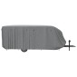 vidaXL Κάλυμμα τροχόσπιτου Γκρι 732x250x220 cm Μη υφασμένο ύφασμα