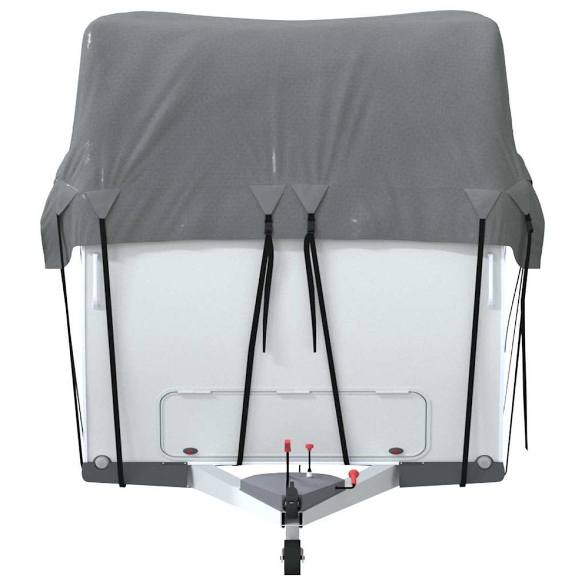 vidaXL Κάλυψη οροφής τροχόσπιτου Γκρι 700x300 cm Μη υφασμένο ύφασμα
