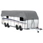 vidaXL Κάλυψη οροφής τροχόσπιτου Γκρι 900x300 cm Μη υφασμένο ύφασμα