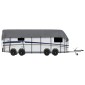 vidaXL Κάλυψη οροφής τροχόσπιτου Γκρι 900x300 cm Μη υφασμένο ύφασμα