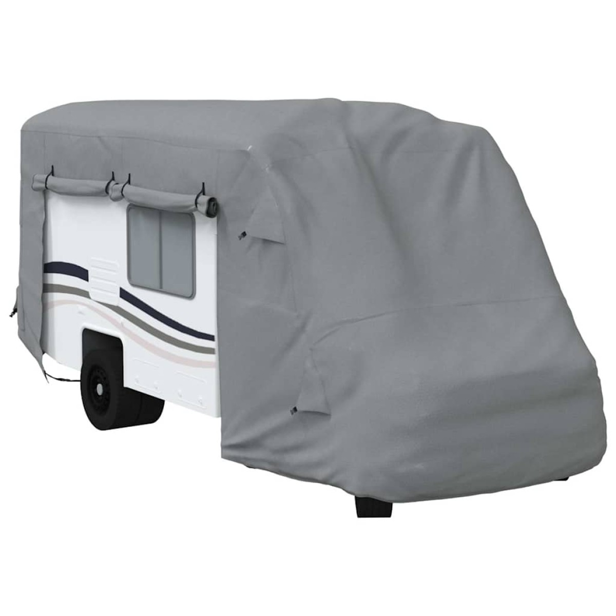 vidaXL Καλύμματα αυτοκινούμενων γκρι 570x235x275 cm μη υφασμένο ύφασμα