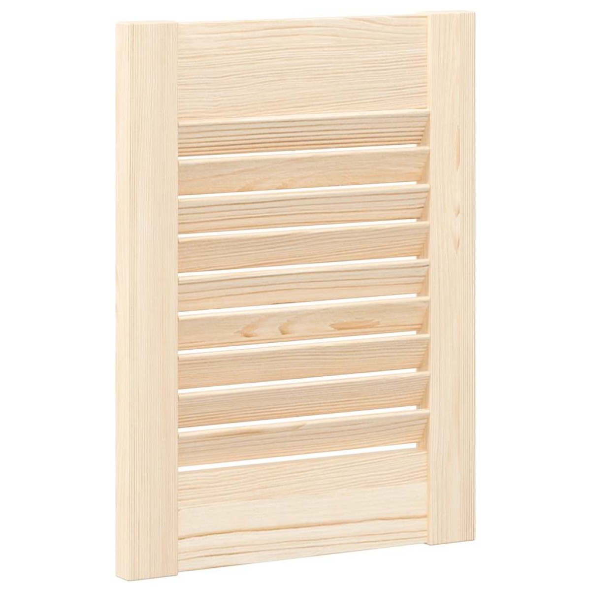 vidaXL Πόρτες ντουλαπιών Louvred Design 2 τεμάχια 39,5x29,5 cm