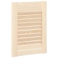 vidaXL Πόρτες ντουλαπιών Louvred Design 2 τεμάχια 39,5x29,5 cm