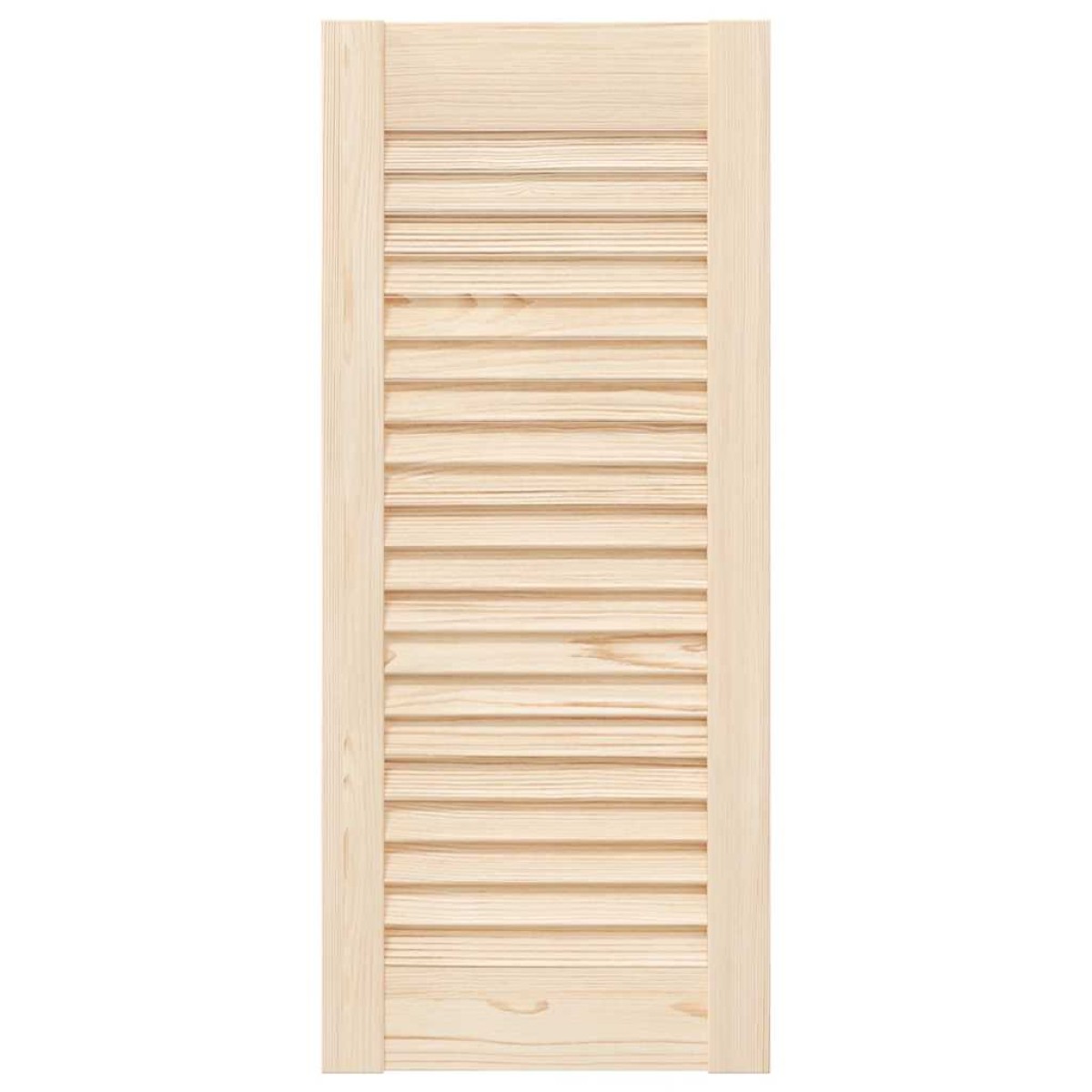 vidaXL Πορτάκια με Περσίδες 2 Τεμ. 69x29,5 εκ. από Μασίφ Ξύλο Πεύκου