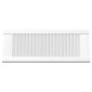 vidaXL Πόρτα ντουλαπιού Louvred Design Λευκό 61,5x29,5 cm