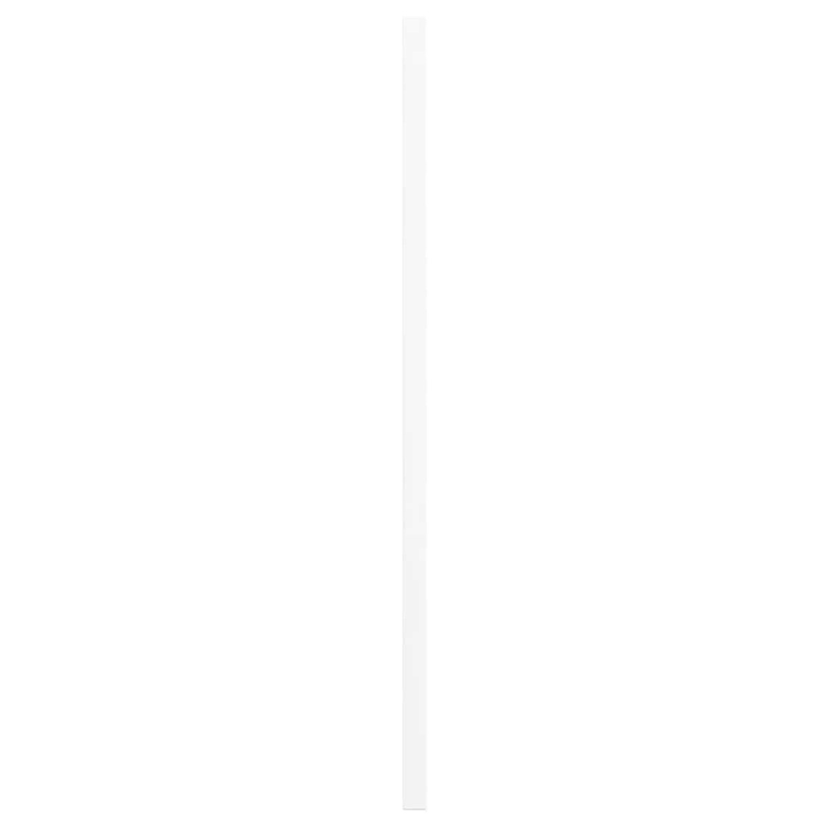 vidaXL Πόρτες ντουλαπιών Louvred Design 4 τεμάχια Λευκό 61,5x29,5 cm