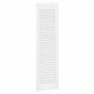 vidaXL Πόρτα ντουλαπιού Louvred Design Λευκό 99x29,5 cm
