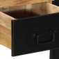 vidaXL Τραπέζι κονσόλας 100x35x75 cm Στερεό ακατέργαστο ξύλο Mango