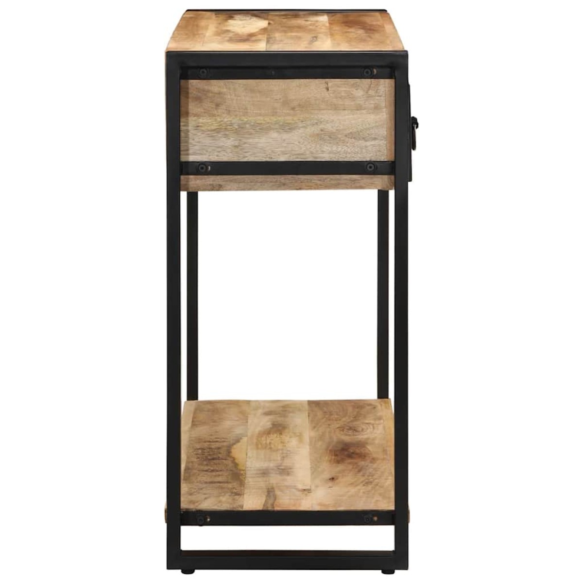 vidaXL Τραπέζι κονσόλας 100x35x75 cm Στερεό ακατέργαστο ξύλο Mango